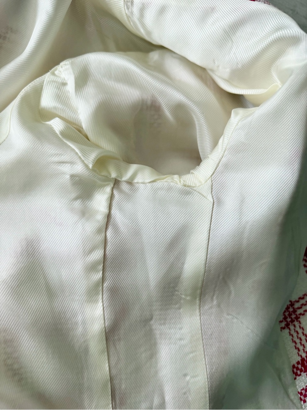 ZARA Pink & White Plaid Tweed Blazer + Matching Mini Skirt Set – Size L Like New - Picture 9 of 14
